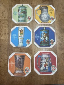 Vintage BECKS BIER - Serie 2 No’s 1 bis 6 Bierdeckel / Untersetzer Becks Beer - Bild 1 von 8