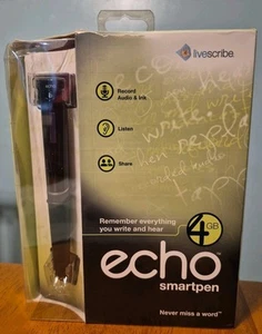 Livescribe 4 GB Echo Smartpen APA-00006 New Sealed - Zdjęcie 1 z 6