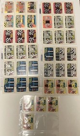 1989 Topps Nintendo Double Dragon Scratch Off Cards Lot of 40 Mint NES Beat Emup