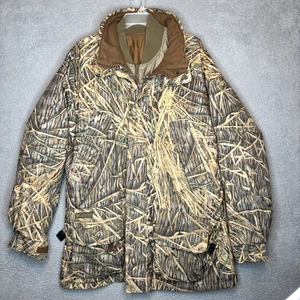 Columbia 3 in 1 Shadow Grass Camo Anorak Hooded Jacket + Bomber - Men's 2XL Tall - Picture 1 of 24