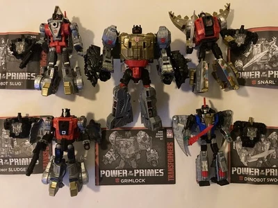 Transformers Power Of The Primes Dinobots Combiner Volcanicus, Complete - Image 1 of 2