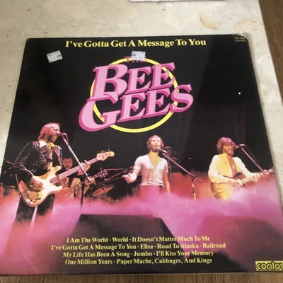 Bee Gees I've gotta get a message to you  1978  12" vinyl from Record Collection - Image 1 of 4
