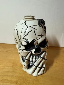 Vintage Skull w Spider Bottle - Soap Dispenser?? READ - Picture 1 of 4