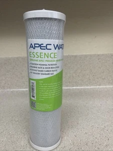 Filtro a Carbone Apec Water Essence 10" Carbon Block Filtro Acqua FI-ES-CAB10 New-G - Foto 1 di 3