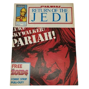 Star Wars Weekly comic Return Of The Jedi #117 14th Sep 1985 - Imagen 1 de 3