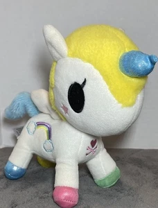 Tokidoki Unicorno Star Fairy Plush Stuffed Rainbow White unicorn 7 1/2" - Picture 1 of 8