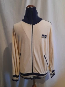 Vintage Puma Velour Tracksuit Size Medium Made In HK - Bild 1 von 9