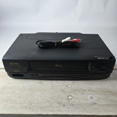 Reproductor grabadora de casete de video VHS VCR 4 cabezales Funai F240LB PROBADO sin control remoto Foto 1 de 4