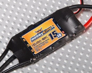 HobbyKing SS Series 15A ESC Brushless 2-3S LiPo Auto Detect BEC 1A (18A Burst) - Picture 1 of 3