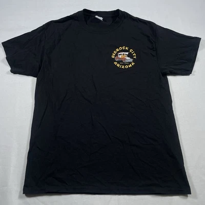 Bedrock City Arizona T 恤黑色大号  — 第 1/4 张图片