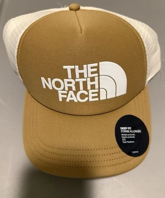 Boné de beisebol cáqui North Face sistema operacional - Imagem 1 de 2