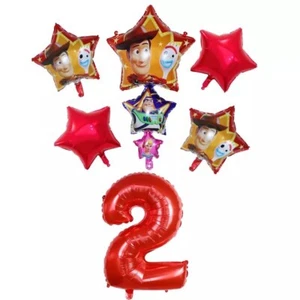 Toy Story 4 Folienballons Set für 2 Jahre Neu. - Bild 1 von 5