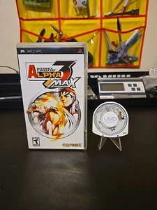 Street Fighter Alpha 3 MAX (Sony PSP, 2006) Tested & Working No Manual  - Picture 1 of 5
