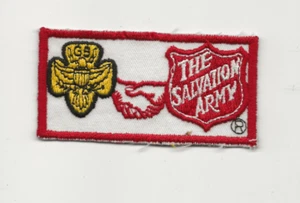 Patch GIRL SCOUT / " L'ESERCITO DELLA SALVEZZA " - Boy Scout BSA A-121/B-12 - Foto 1 di 2