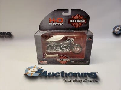 Maisto H-D Serie 38 Harley Davidson 1977 FXS Motocicleta Rider Escala 1:18 Nueva Foto 1 de 3