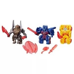 Transformers Reveal the Shield Optimus Prime Steelbane & Bumblebee Mini Figure - Picture 1 of 4
