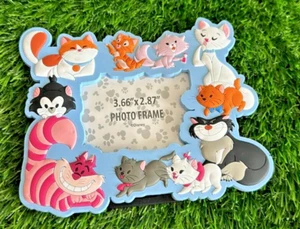 * New Disney Parks  Cats Magnetic Photo Picture Frame - Picture 1 of 1