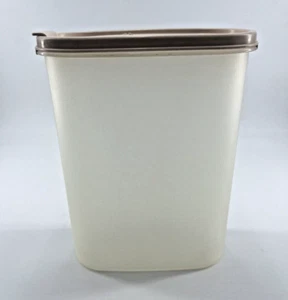 Tupperware Modular Mates oval #4 Vorratsbehälter 1614, rosa Ausgießer, Speisekammer - Bild 1 von 9