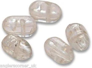 Mustad 2 Way Clear Beads / Medium / Fishing / Leeda - Imagen 1 de 1
