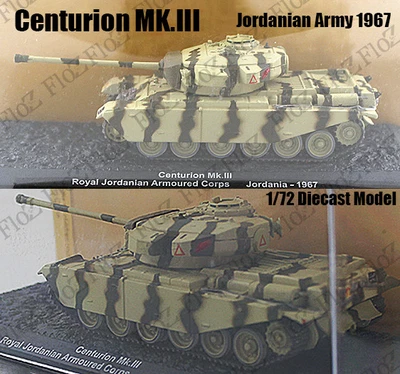 Jordan Army Centurion MK III Six Days war 1967 1:72 diecast tank model - Image 1 of 4