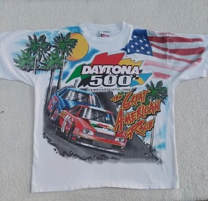 Daytona 500 The Great American Race Nascar T Shirt Size Large Chase Authentics - Picture 1 of 15