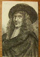 `PORTRAIT VON MATHIAS VAN SOMER; SOMMER´ NICOLAUS HÄUBLIN, H. 46, RADIERUNG 1666