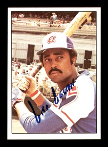 Clarence "Cito" Gaston Autographed Auto Signed 1975 SSPC Card #18 Braves 178712