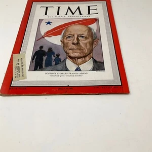 Time Magazine 4. November 1946 - Charles Francis Adams aus Boston - Bild 1 von 4