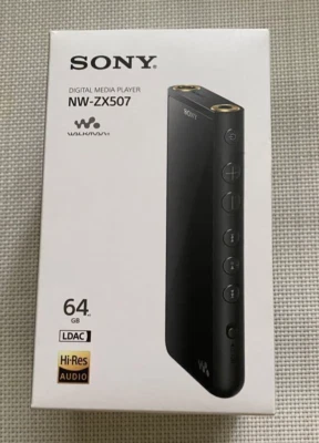 SONY WALKMAN 64GB Hi-Res ZX Series Audio Player NW-ZX507 Black New From Japan - Image 1 of 4
