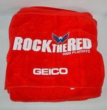 17 NHL Washington Capitals Rock the Red 2008 - 2013 Playoff Rally Towels SGA