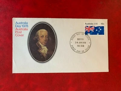 AUSTRALIA 1978 FDC FLAG DAY CROYDON OR MELBOURNE CACHET CHOOSE 1 - Image 1 of 2