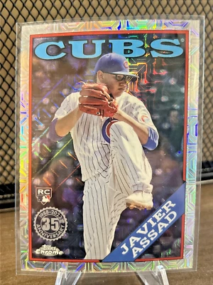 Javier Assad 2023 Topps Chrome Rookie 1988 35th Silver Pack Mojo #T88CU-25 - Image 1 of 2