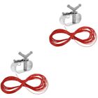 2 Sets Portable Swimming Ground Pools Cable Winch Kit Pillow