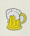 Beer Glass Wine Sew Iron On Embroidered Badge Patch Jacket Jeans Bag N-614