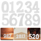  10 Pcs Wood Decoration Number Seating Assignment 8 Cm Simple
