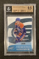 2011-12 Upper Deck Ice Premieres #100 Ryan Nugent-Hopkins /99 Gem Mint PSA 9.5