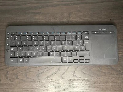 Microsoft All-in-One Media Keyboard English UNTESTED FOR PARTS - Image 1 of 4