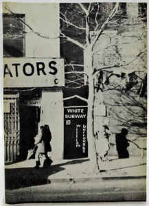 William S. Burroughs White Subway London UK Edition Third Printing PB Aloes - Picture 1 of 4