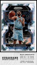 2021 Prizm 211 Kyle Anderson Cracked Ice Silver  Grizzlies  Basketball Card