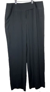 Pantalones de vestir para mujer ALFANI negros pierna recta Milano Chic delantero plano talla 10 NUEVOS - Imagen 1 de 9