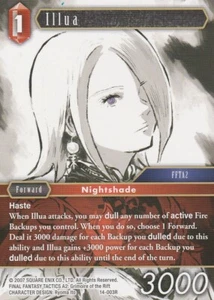 FINAL FANTASY TCG 1 X LLLUA 14-003R - RARE N0T FOIL - FIRE - Bild 1 von 1