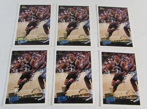 Lot of 6 1995-96 Topps Basketball Cards 235 Doc Rivers Spurs - Picture 1 of 1