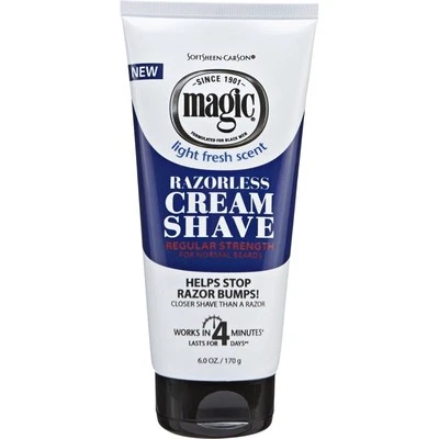 Crema de afeitar Softsheen Carson Magic aroma fresco claro sensible 6 oz Foto 1 de 3