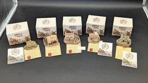 Lilliput Lane Lot of 5 Cottage Village House Box & Deeds UK Preowned - Picture 1 of 11