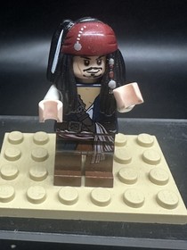 LEGO Captain Jack Sparrow Minifigure 4191 4192 4183 poc001 POTC Pirate CMF Lot 