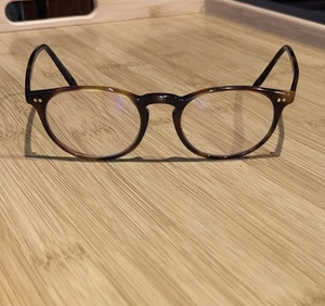 Oliver Peoples RILEY Eyeglasses OV5004 1007 Tortoise Italy Frames Only - Picture 1 of 10