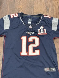 Youth Xl Tom Brady Super Bowl Jersey - New England Patriots  - Picture 1 of 5