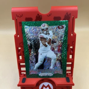 DEEBO SAMUEL 2024 Prizm Deca GREEN SHIMMER PRIZM #d 03/12 49ers - Picture 1 of 8