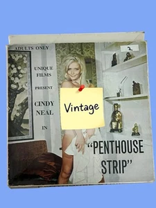 Vintage 8mm Glamour Film Cindy Neal in Penthouse Strip 1960s Stripper 200’ Movie - Picture 1 of 3