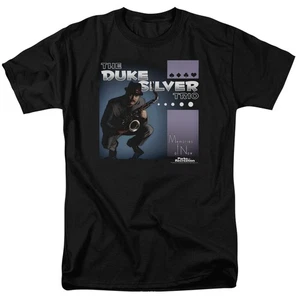Parks And Recreation Duke Silver Album Cover Licensed Adult T-Shirt - Picture 1 of 2